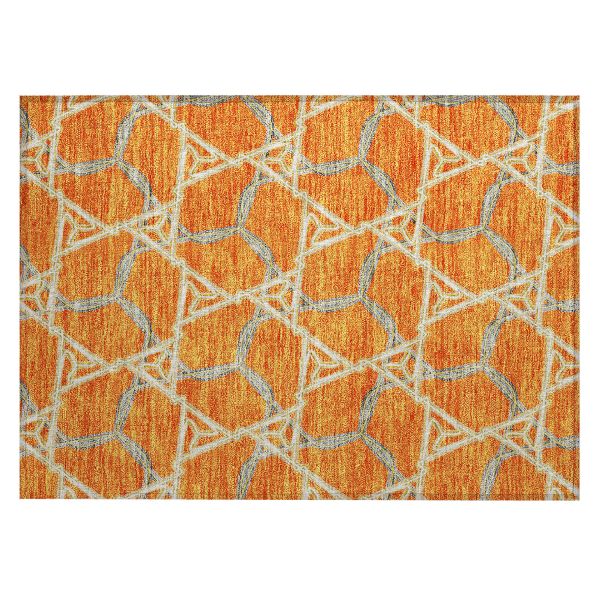Addison Rugs Chantille Orange 1'8" x 2'6"