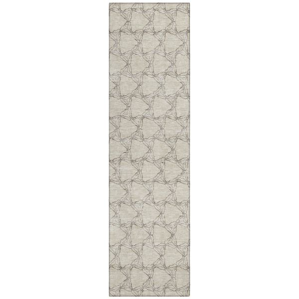 Addison Rugs Chantille Beige 2'3" x 7'6" Runner Collection