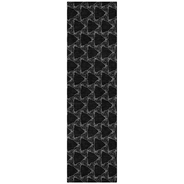 Addison Rugs Chantille Black 2'3" x 7'6" Runner