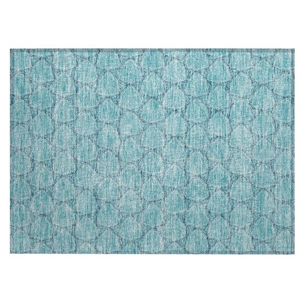 Addison Rugs Chantille Teal 1'8" x 2'6"