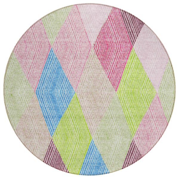 Addison Rugs Chantille Pink 8'0" x 8'0" Round