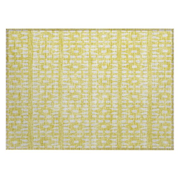 Addison Rugs Chantille Yellow 1'8" x 2'6"