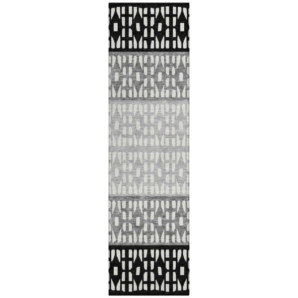 Addison Rugs Chantille Black 2'3" x 7'6" Runner