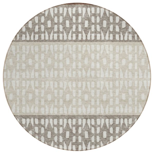 Addison Rugs Chantille Chocolate 8'0" x 8'0" Round