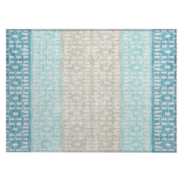 Addison Rugs Chantille Teal 1'8" x 2'6"