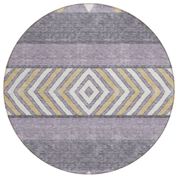 Addison Rugs Chantille Lavender 8'0" x 8'0" Round