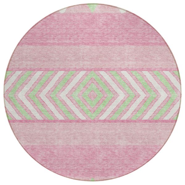 Addison Rugs Chantille Pink 8'0" x 8'0" Round