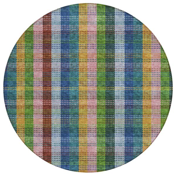 Addison Rugs Chantille Navy 8'0" x 8'0" Round