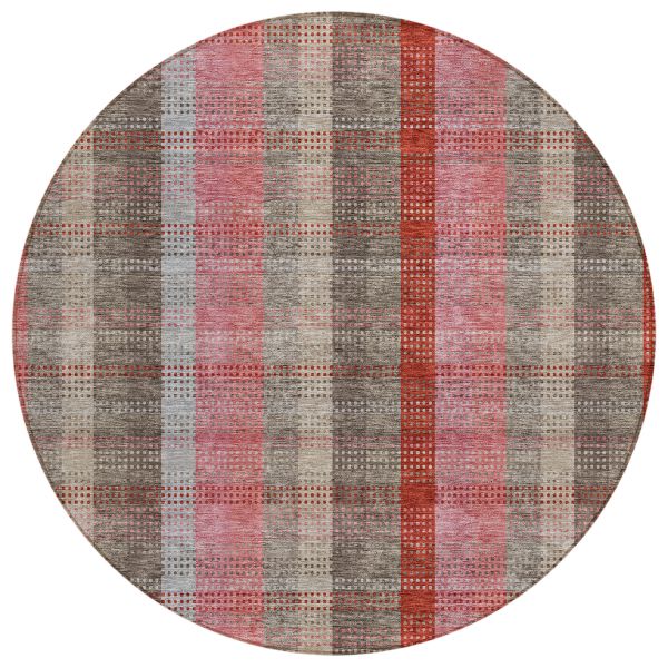 Addison Rugs Chantille Red 8'0" x 8'0" Round