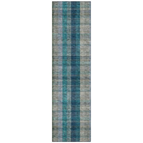 Addison Rugs Chantille Teal 2'3" x 7'6" Runner