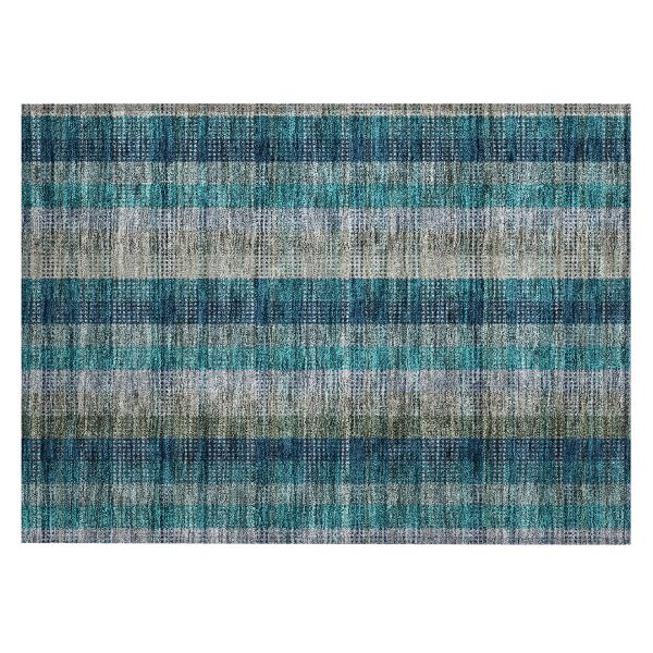 Addison Rugs Chantille Teal 1'8" x 2'6" Collection