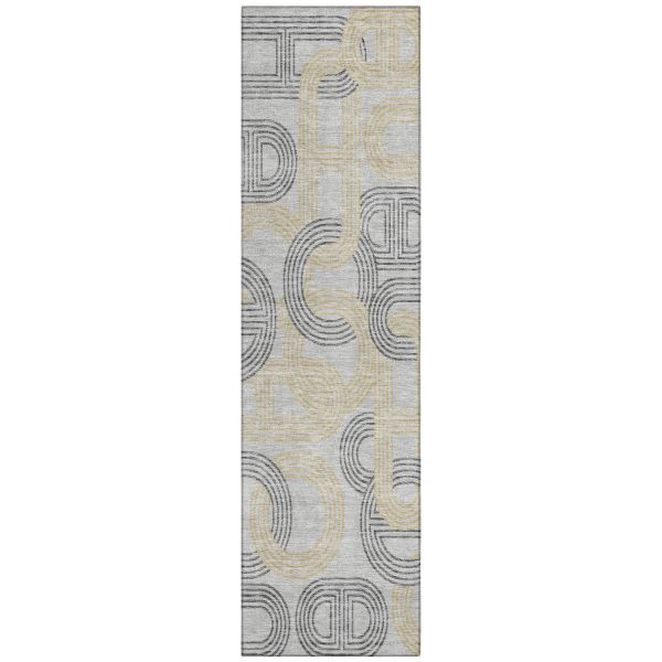 Addison Rugs Chantille Gray 2'3" x 7'6" Runner