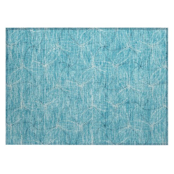 Addison Rugs Chantille Aqua 1'8" x 2'6"
