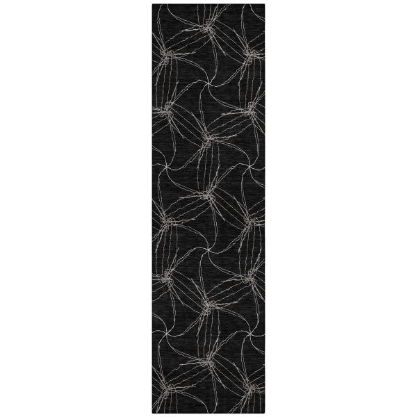 Addison Rugs Chantille Black 2'3" x 7'6" Runner