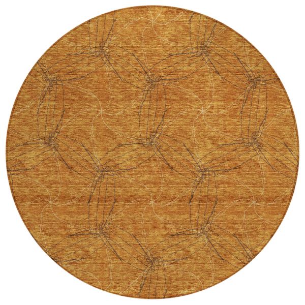 Addison Rugs Chantille Copper 8'0" x 8'0" Round
