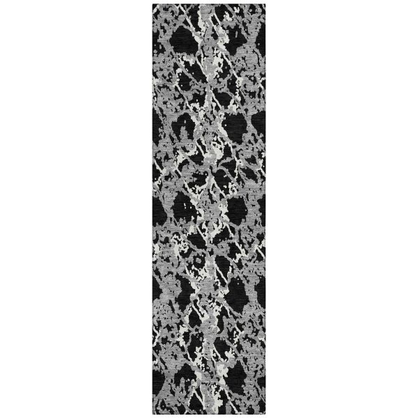 Addison Rugs Chantille Black 2'3" x 7'6" Runner