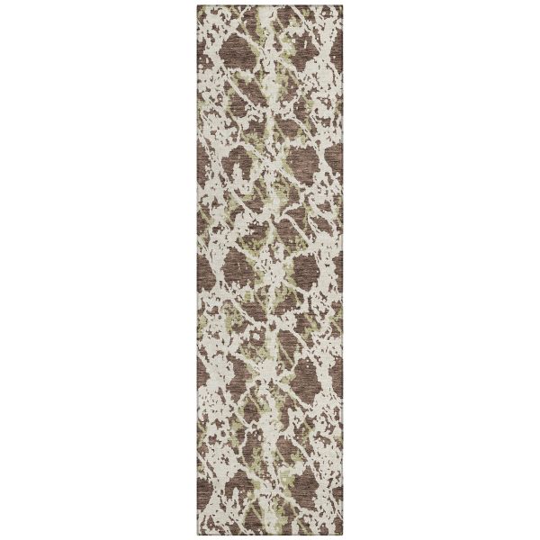 Addison Rugs Chantille Brown 2'3" x 7'6" Runner Collection