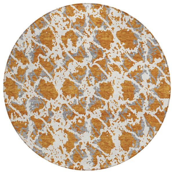 Addison Rugs Chantille Copper 8'0" x 8'0" Round