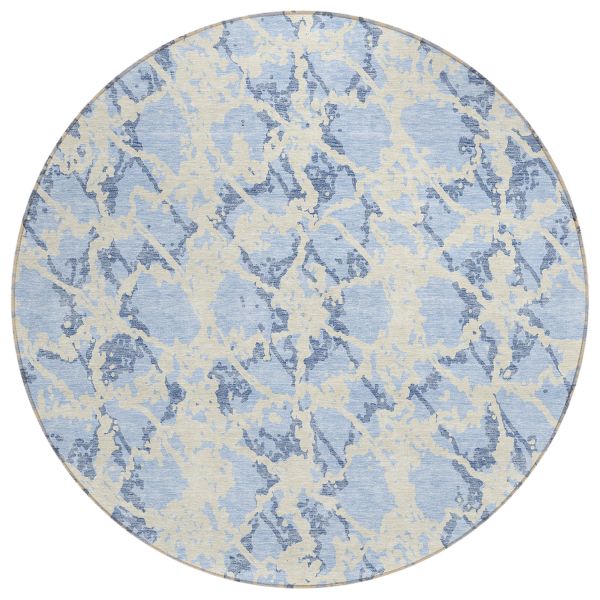 Addison Rugs Chantille Sky 8'0" x 8'0" Round