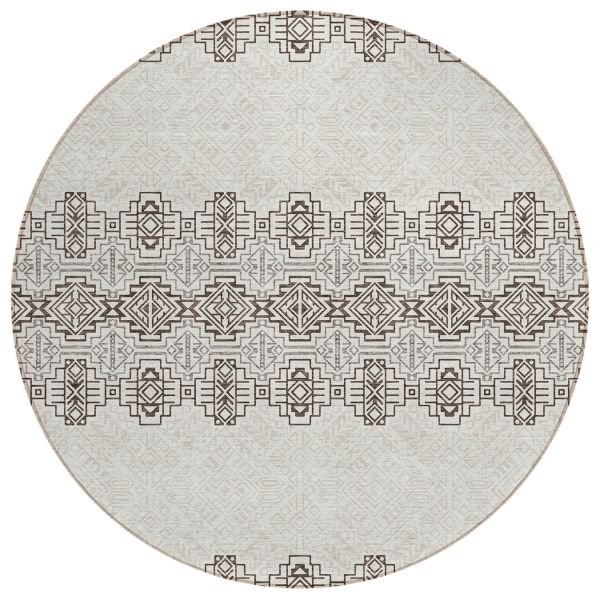 Addison Rugs Chantille Chocolate 8'0" x 8'0" Round Collection
