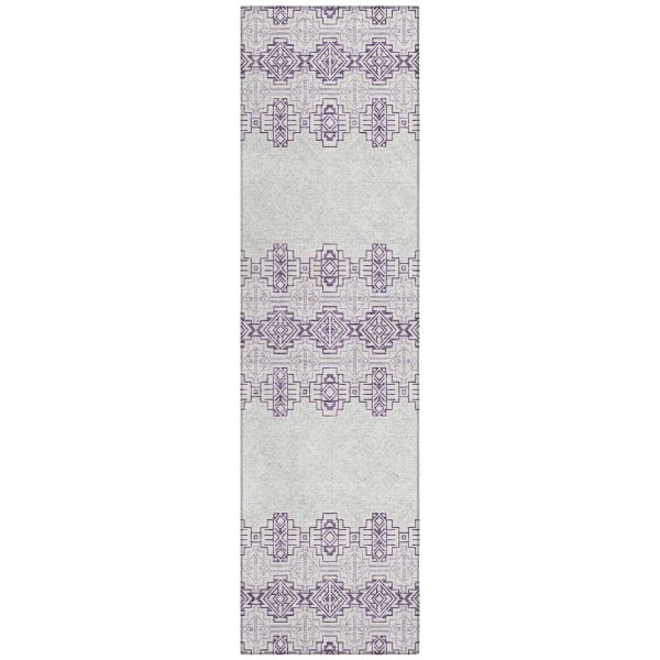 Addison Rugs Chantille Purple 2'3" x 7'6" Runner Collection