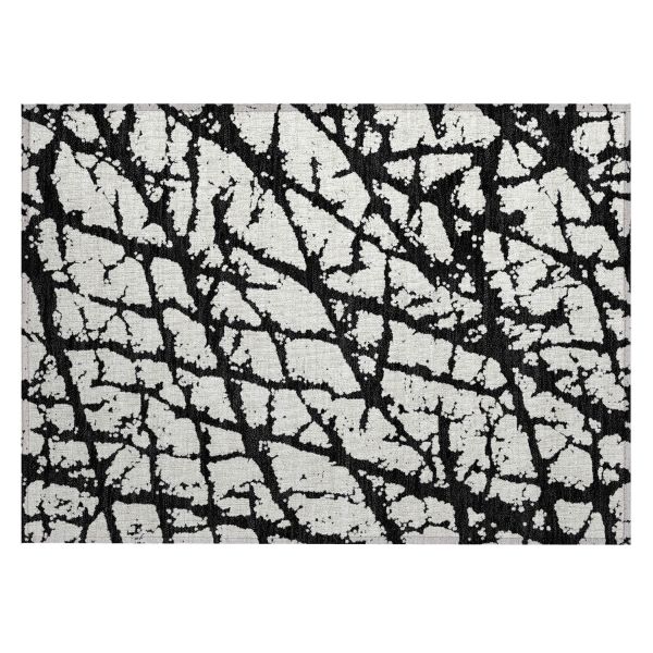 Addison Rugs Chantille Black 1'8" x 2'6" Collection