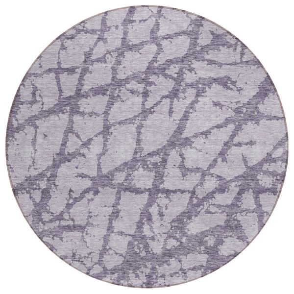 Addison Rugs Chantille Lavender 8'0" x 8'0" Round Collection