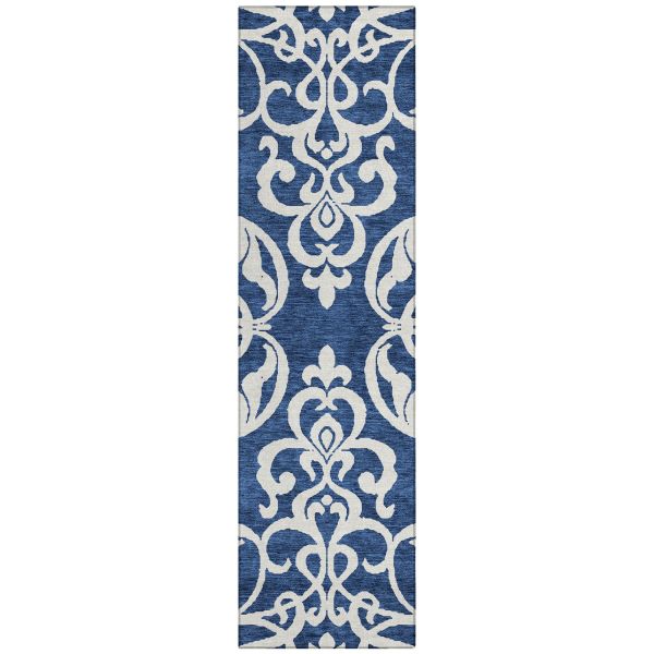Addison Rugs Chantille Navy 2'3" x 7'6" Runner
