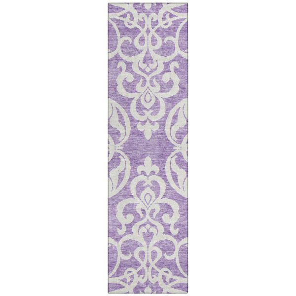 Addison Rugs Chantille Purple 2'3" x 7'6" Runner