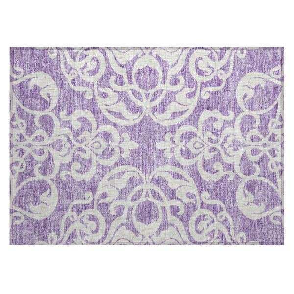 Addison Rugs Chantille Purple 1'8" x 2'6" Collection