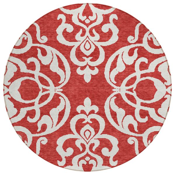 Addison Rugs Chantille Red 8'0" x 8'0" Round