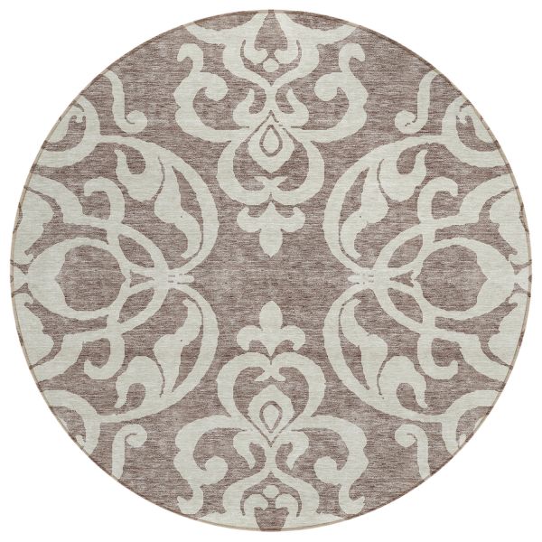 Addison Rugs Chantille Taupe 8'0" x 8'0" Round
