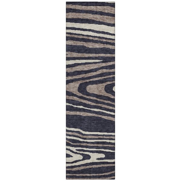 Addison Rugs Chantille Black 2'3" x 7'6" Runner