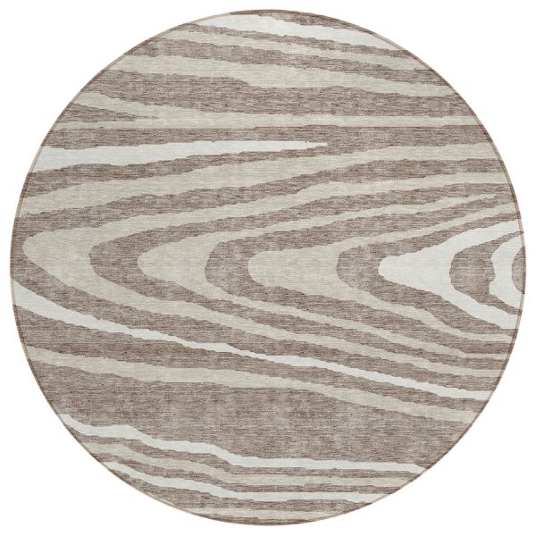 Addison Rugs Chantille Taupe 8'0" x 8'0" Round