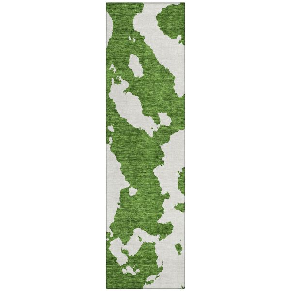Addison Rugs Chantille Green 2'3" x 7'6" Runner