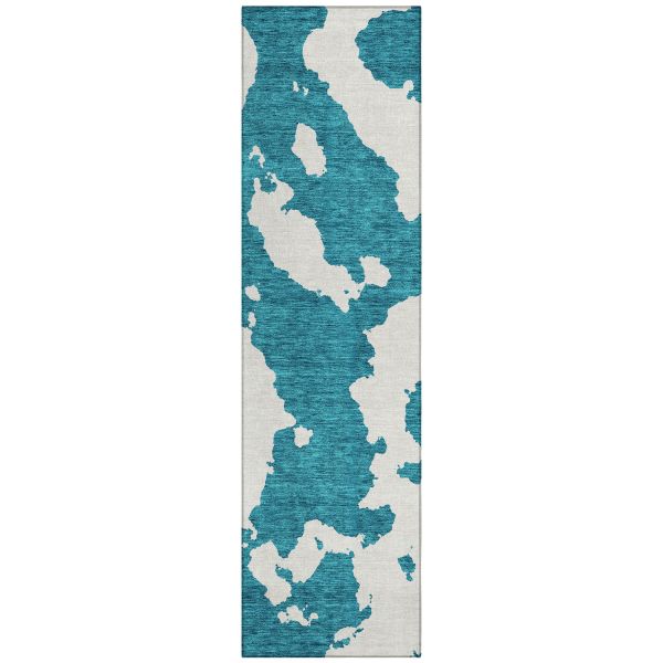 Addison Rugs Chantille Teal 2'3" x 7'6" Runner