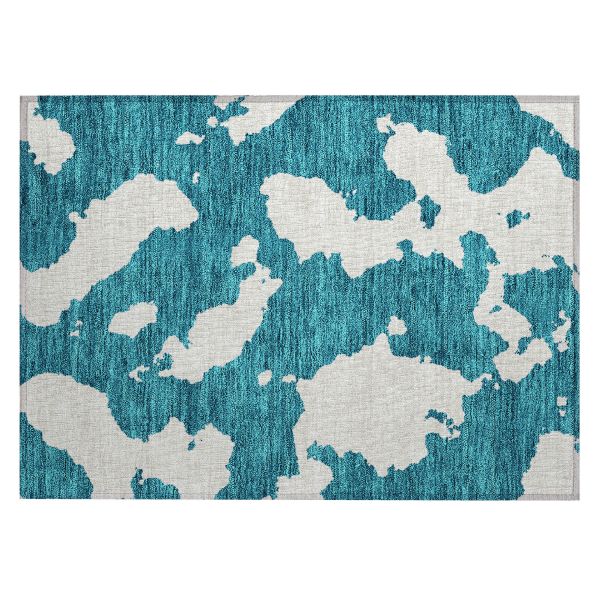 Addison Rugs Chantille Teal 1'8" x 2'6"