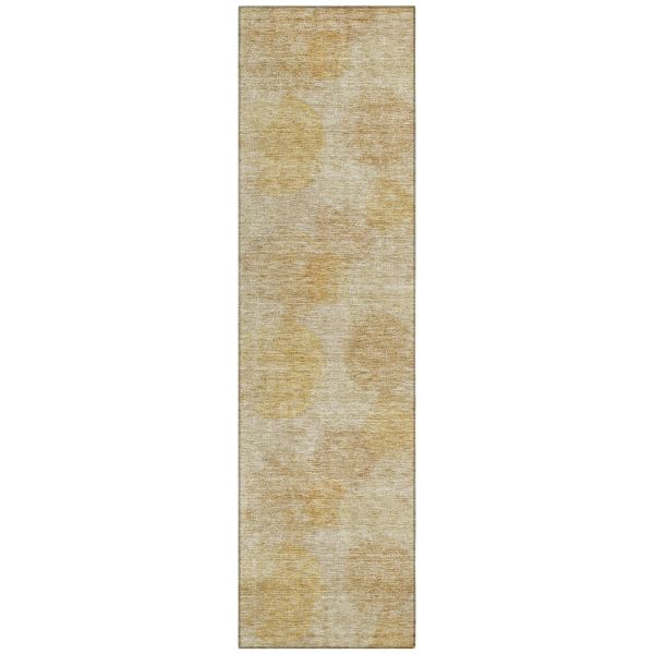 Addison Rugs Chantille Gold 2'3" x 7'6" Runner Collection
