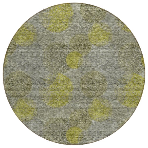 Addison Rugs Chantille Gray 8'0" x 8'0" Round Collection