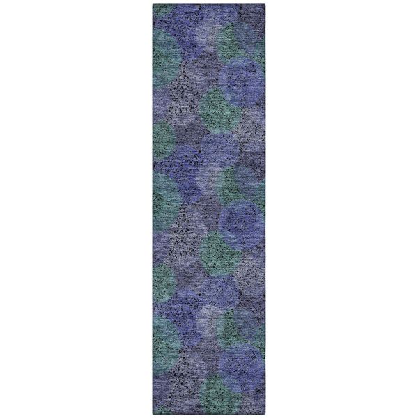 Addison Rugs Chantille Purple 2'3" x 7'6" Runner