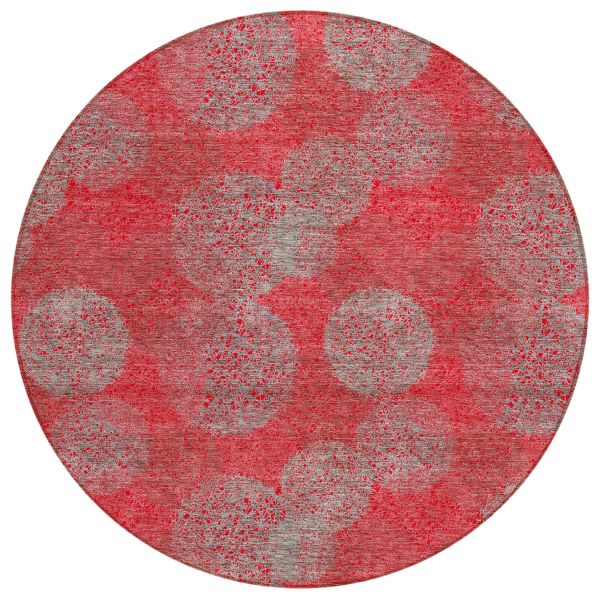 Addison Rugs Chantille Red 8'0" x 8'0" Round
