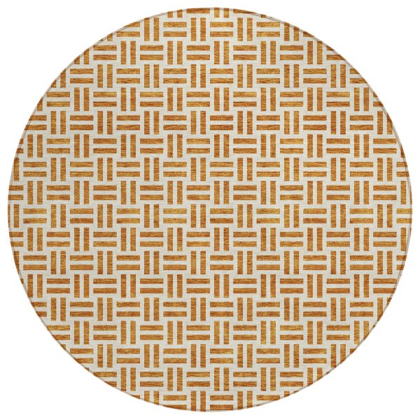 Addison Rugs Chantille Copper 8'0" x 8'0" Round