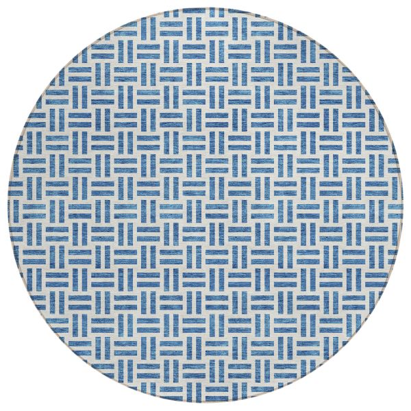 Addison Rugs Chantille Denim 8'0" x 8'0" Round