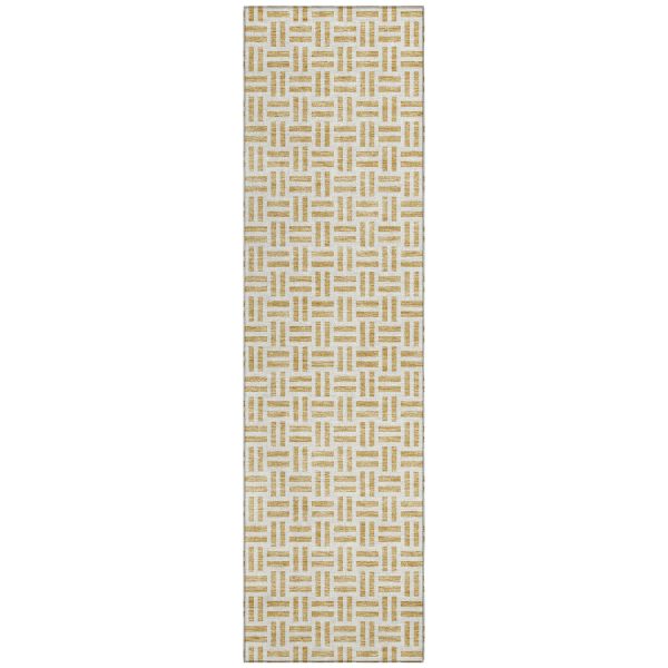 Addison Rugs Chantille Gold 2'3" x 7'6" Runner