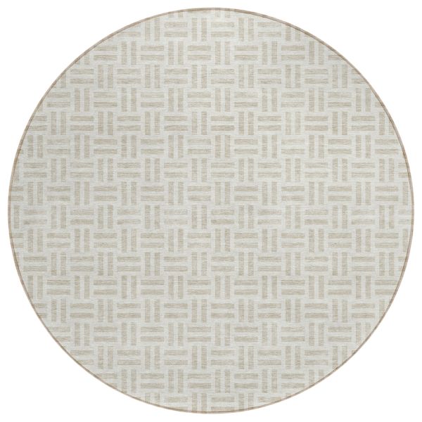 Addison Rugs Chantille Ivory 8'0" x 8'0" Round