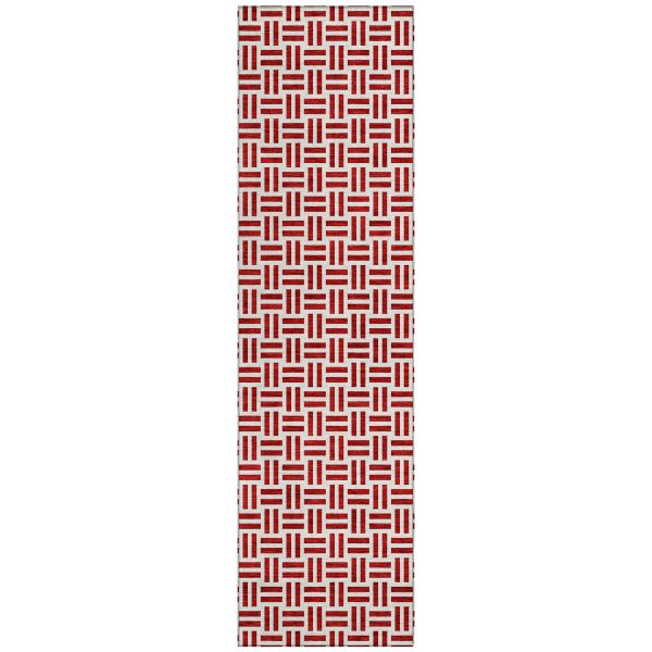 Addison Rugs Chantille Red 2'3" x 7'6" Runner