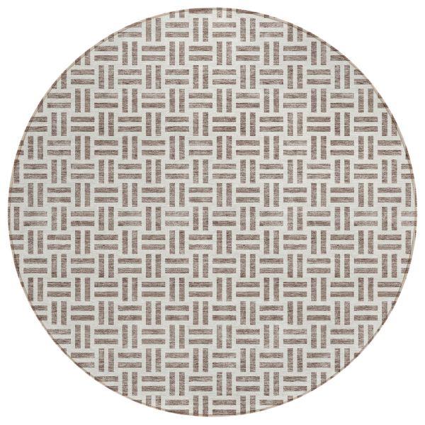 Addison Rugs Chantille Taupe 8'0" x 8'0" Round