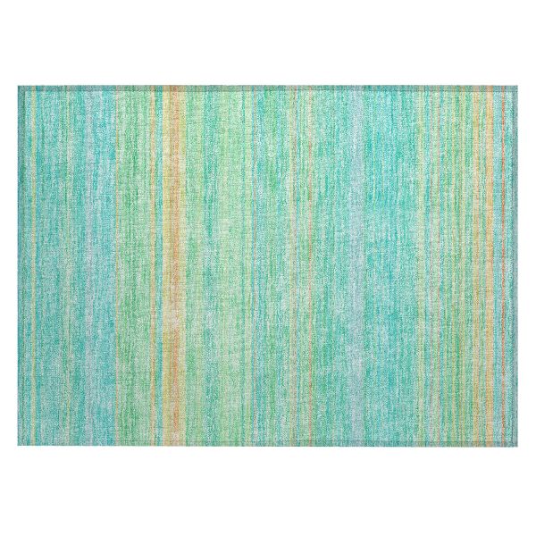 Addison Rugs Chantille Aqua 1'8" x 2'6" Collection