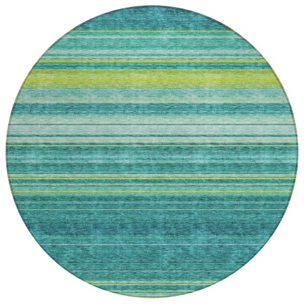 Addison Rugs Chantille Teal 8'0" x 8'0" Round