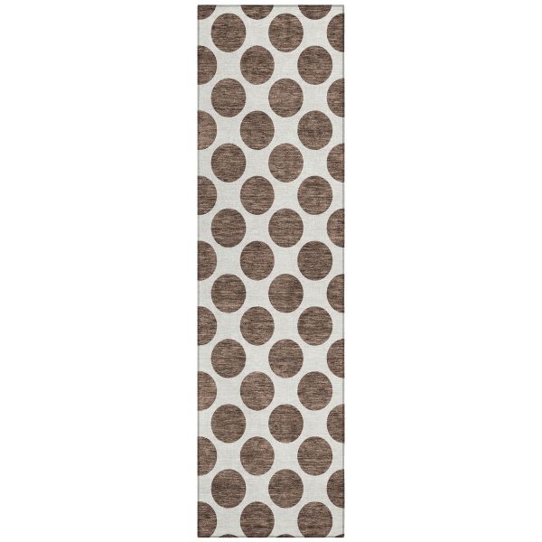 Addison Rugs Chantille Brown 2'3" x 7'6" Runner